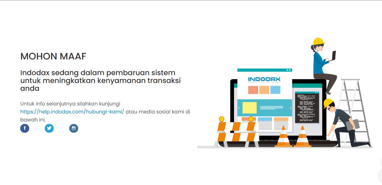 48 Jam Berlalu Exchange Crypto Indodax Belum Dapat diakses, Pengguna Pertanyakan Keamanan Aset