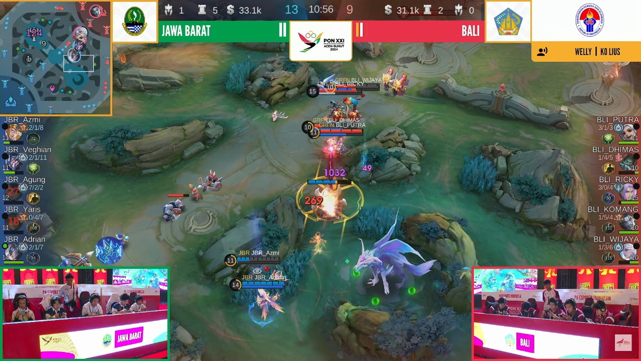 Takluk Tuan Rumah Sumut, Tim Esport Nomor Lower Bracket DKI Jakarta Melaju ke Semifinal Lower