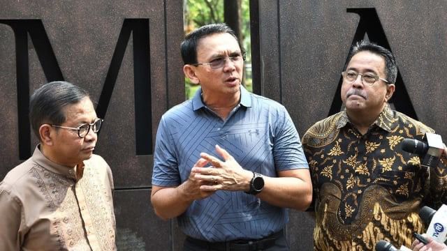 Bertemu Ahok, Pramono-Rano Bakal Teruskan Warisan Baik