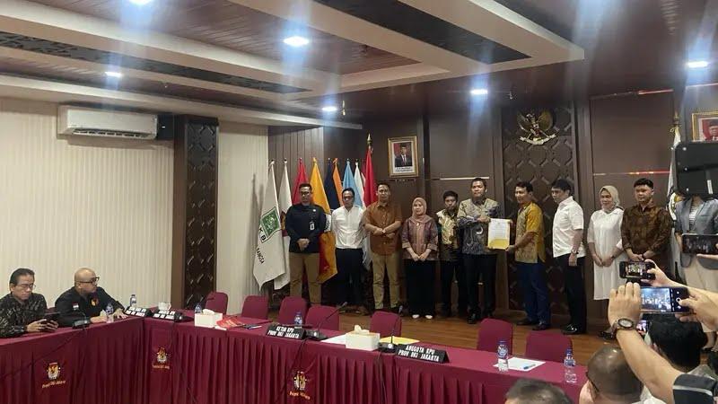 KPU Tetapkan Ridwan Kamil, Pramono dan Dharma Pongrekun Cagub DKI