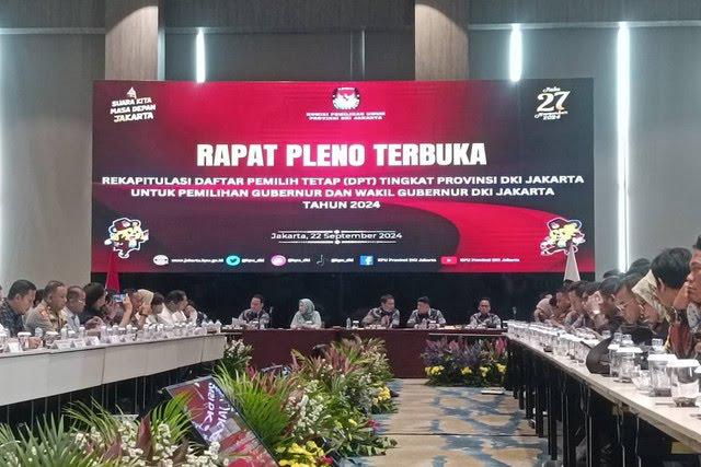 Pleno KPU DKI: DPT Pilkada Jakarta 8.214.007, Jumlah TPS 14.835