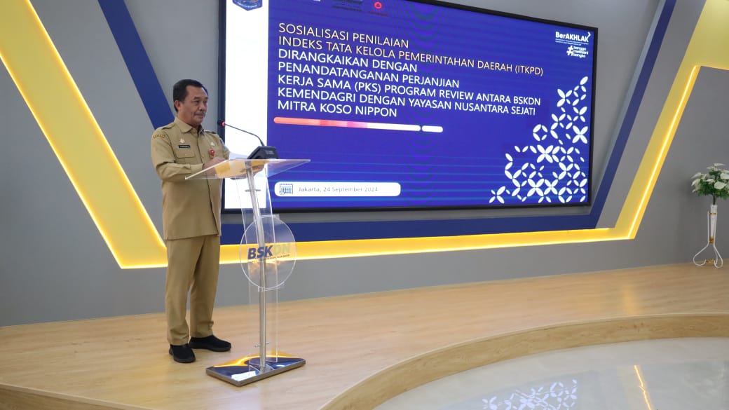 Penilaian ITKPD 2024 Dimulai, Kepala BSKDN Tegaskan Komitmen pada Tata Kelola Pemerintahan yang Baik