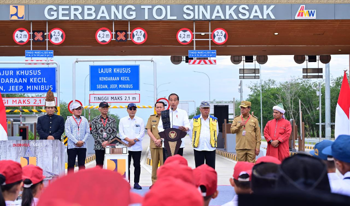 Bagian dari Tol Trans Sumatera, Presiden Jokowi Resmikan Sejumlah Ruas Jalan Tol di Sumut