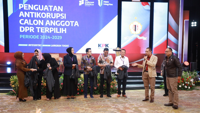 Gelar PAKU Integritas, KPK Beri Penguatan Antikorupsi untuk Anggota DPR dan DPD Terpilih
