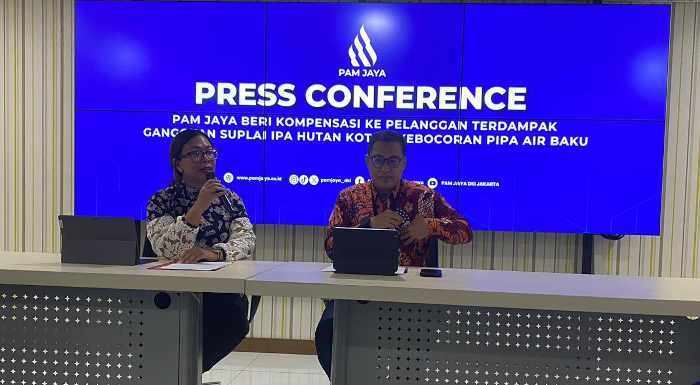 221 Ribu Pelanggan Terdampak Suplai IPA dan Kebocoran Pipa Dapat Kompensasi dari PAM JAYA