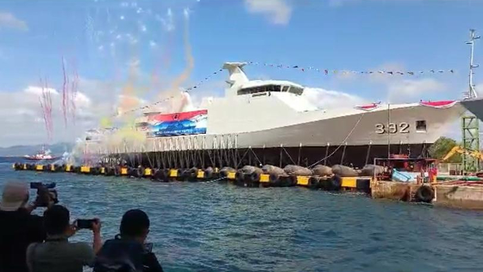 Jaga Kedaulatan Maritim, TNI AL Luncurkan 2 Kapal Tempur Baru