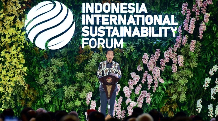 Buka IISF 2024, Presiden Jokowi Ajak Dunia Global Berkolaborsi Hadapi Perubahan Iklim