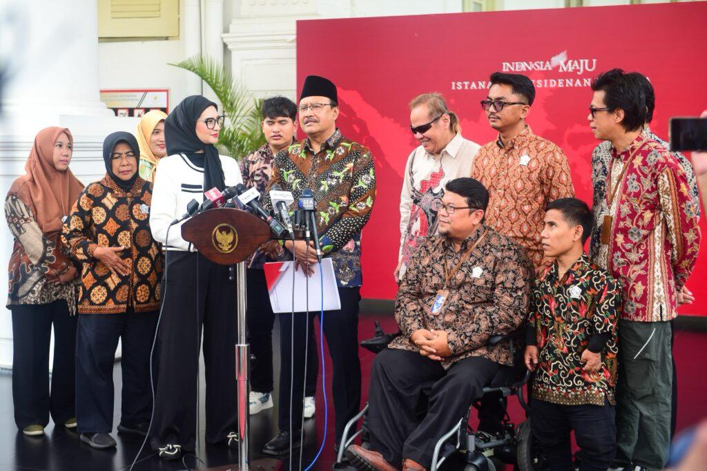 Bertemu Presiden Jokowi, Ketua PPDI Dorong Implementasi UU Penyandang Disabilitas