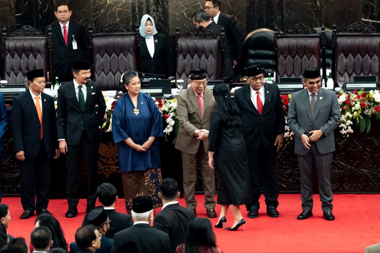Puan Maharani Mengucapkan Selamat atas Pelantikan Pimpinan MPR Periode 2024-2029