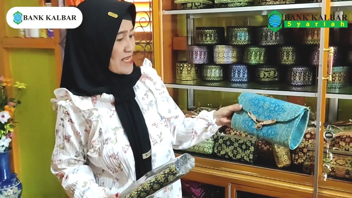 Dukungan Nyata Bank Kalbar Syariah pada Sektor Usaha Kerajinan Tradisional