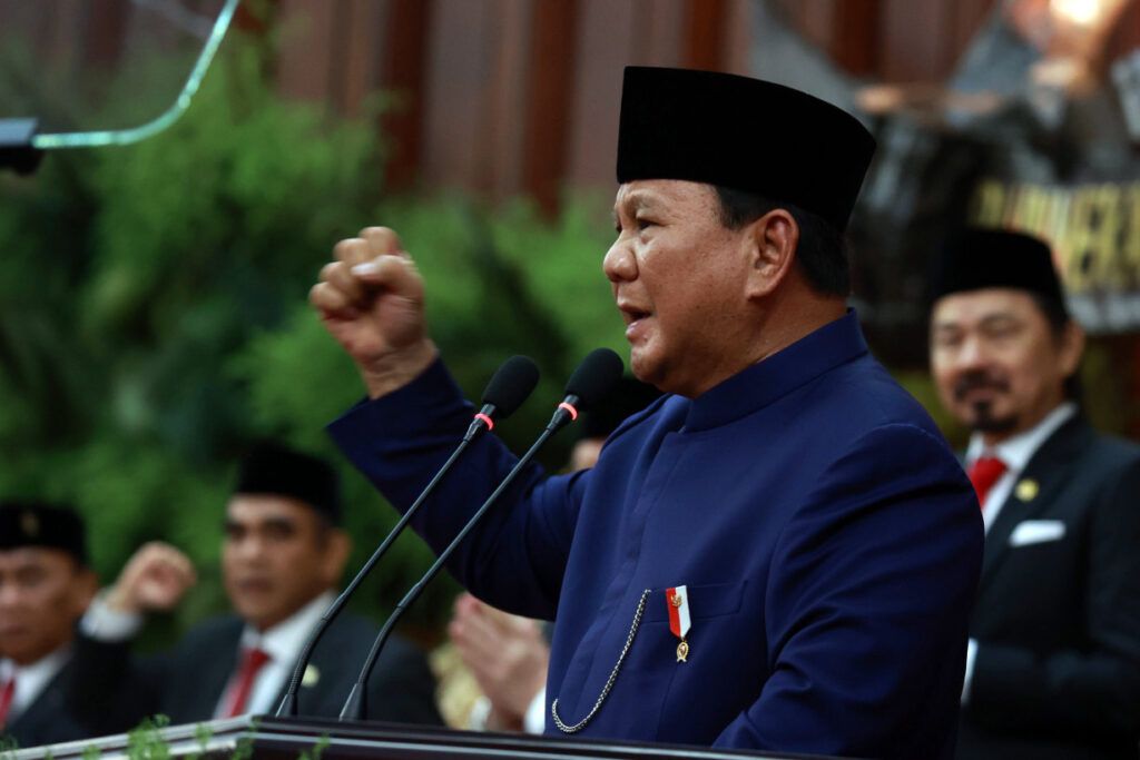 Prabowo Ajak Bangsa Indonesia Hadapi Tantangan dengan Keberanian