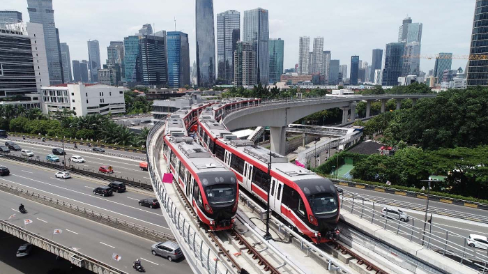 Ada Pelantikan Presiden dan Pesta Rakyat, Besok LRT, MRT dan Transjakarta Berlakukan Tarif Rp 1