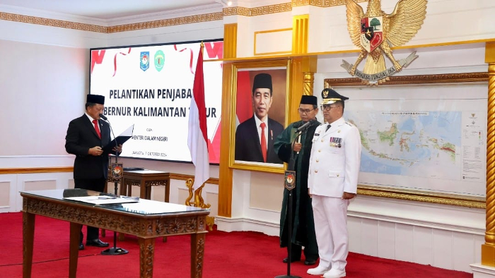 Dilantik Kembali Sebagai Pj Gubernur Kaltim, Akmal Malik Diamanatkan 2 Tugas Penting
