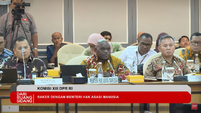 Rapat dengan Menteri HAM, Komisi XIII Ingatkan Background Presiden dan Ancaman Ruang Bicara yang Aman