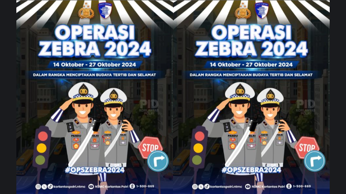 Besok, Polda Metro Jaya Resmi Gelar Operasi Zebra  2024 Hingga 27 Oktober Nanti