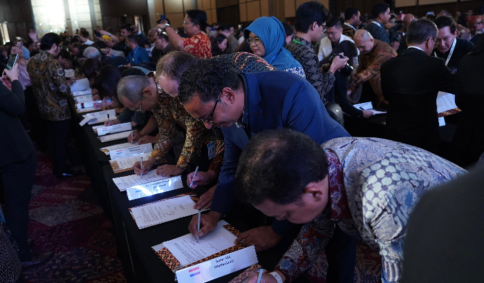 Hari Kedua Gelaran TEI 2024 , Total Kontrak Kerja Sama yang Ditandai Sebesar USD 16,183 Miliar