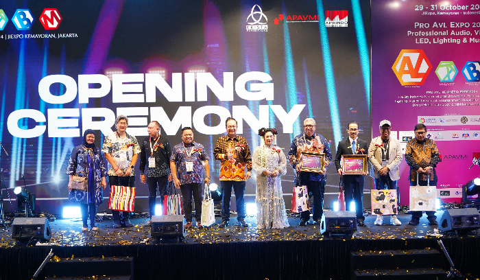 Diikuti  90 Peserta dari 10 Negara, Pameran PRO AVL 2024 Resmi Digelar di JIExpo Kemayoran