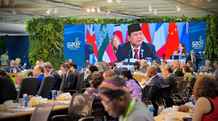 Presiden Prabowo di KTT G20:  Indonesia Optimis Mampu Mandiri Pangan dalam 3 Tahun dan Energi 4 Tahun