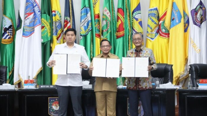 Tiga Menteri Teken SKB Percepat Pembangunan Tiga Juta Rumah bagi Masyarakat Berpenghasilan Rendah