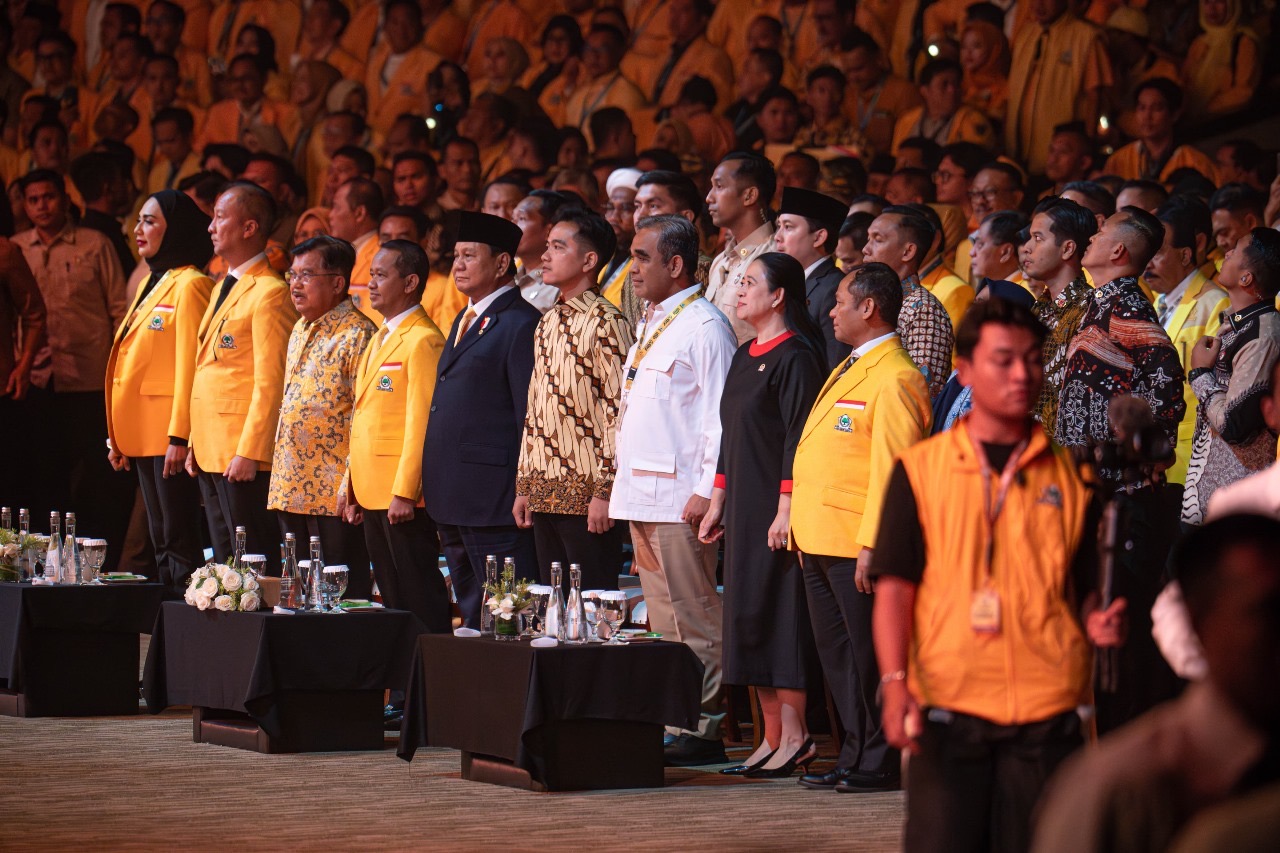 Puan Maharani Hadiri Puncak HUT ke-60 Golkar, Ajak Sinergi Bangun Indonesia
