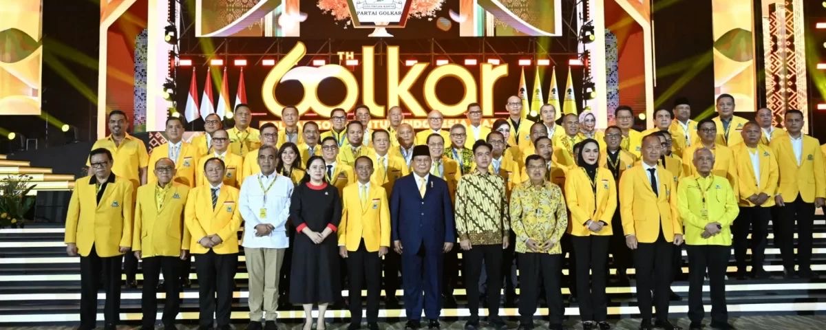 Wapres Hadiri Puncak Perayaan HUT Ke-60 Partai Golkar di SICC