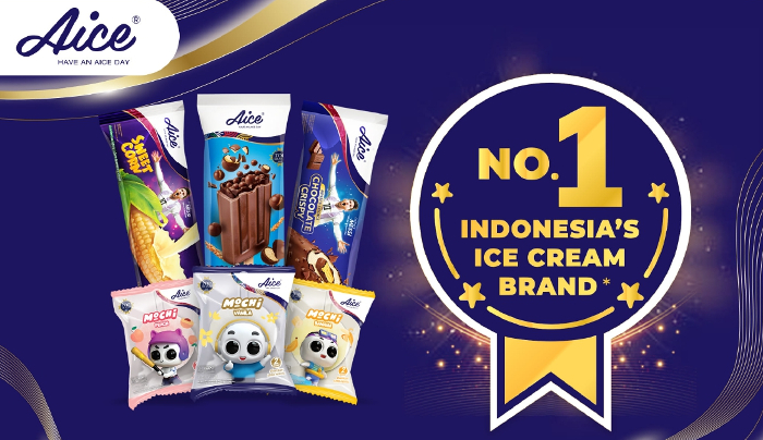 Aice Group Kembali Raih No.1 Indonesia's Ice Cream Brand