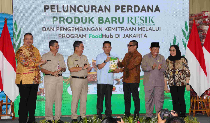 Pj Gubernur Teguh Luncurkan Produk Beras Resik dan Program Foodhub yang Diharapkan Mampu Jaga Ketahanan Pangan di Jakarta