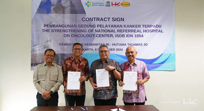 Hutama Karya Dipercaya Garap Gedung Pelayanan Kanker Terpadu RSUP Dr Kandou di Manado Senilai Rp 241,26 Miliar