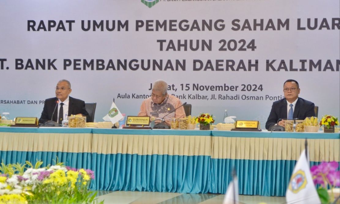 Eddy Suratman Jabat Komisaris Utama Bank Kalbar, Gantikan Didi Haryono