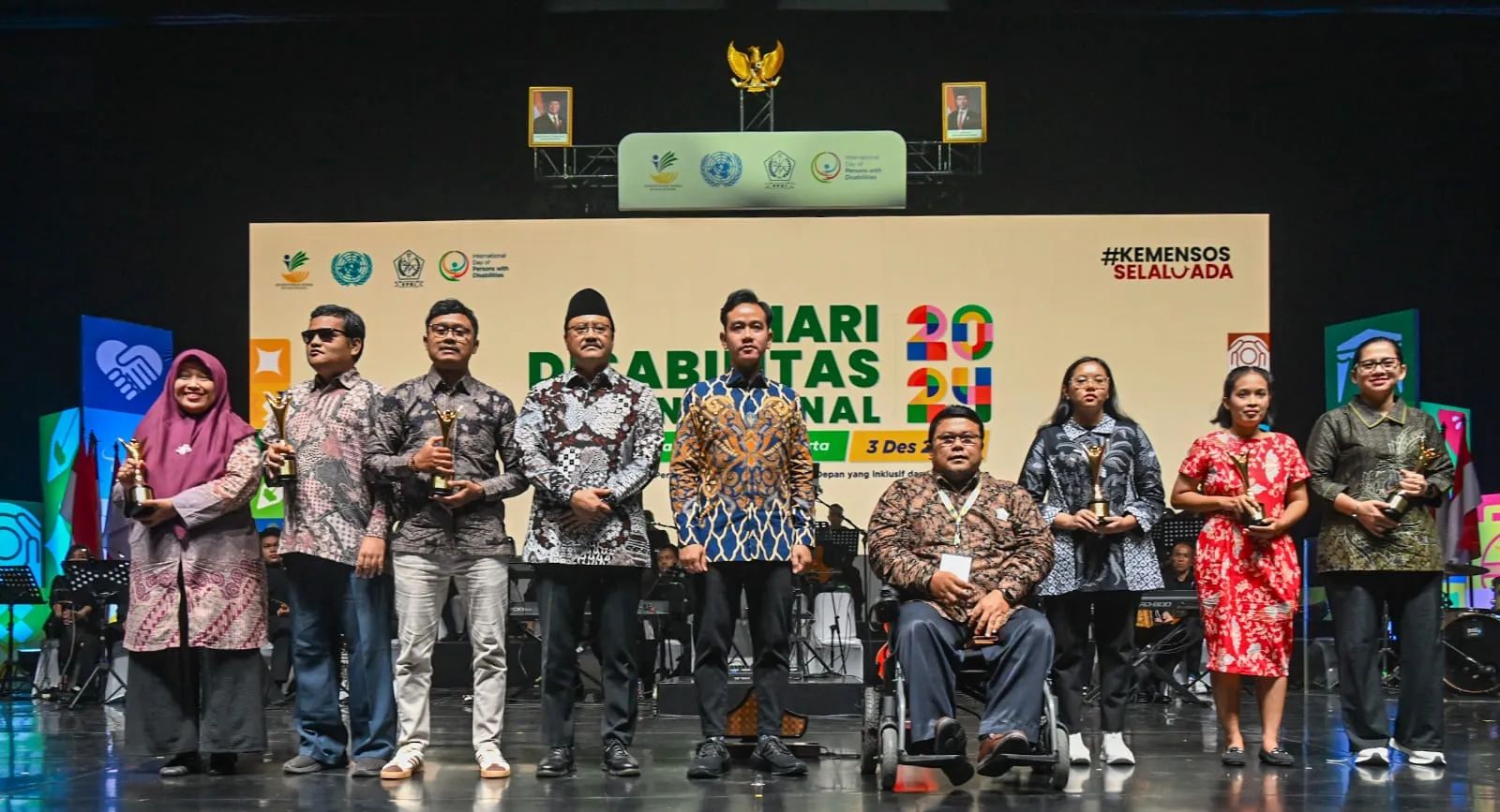 Hadiri Peringatan HDI Tahun 2024, Wapres Yakini Potensi Kuat Penyandang Disabilitas Bawa Indonesia Maju
