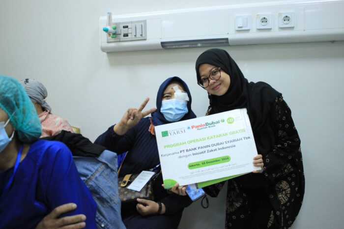 Berlangsung di 9 RS, Bank Panin Dubai Syariah dan IZI Gelar Operasi Katarak Gratis untuk Ratusan Mustahik