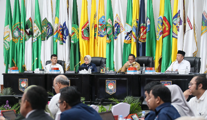 Rakor Bersama,  Menteri ATR dan Mendagri Minta Pemda Percepat Penyelesaian RTRW dan RDTR
