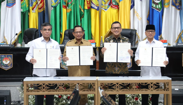Empat Menteri Teken Nota Kesepahaman dan Surat Edaran Bersama Terkait Perlindungan Pekerja Migran