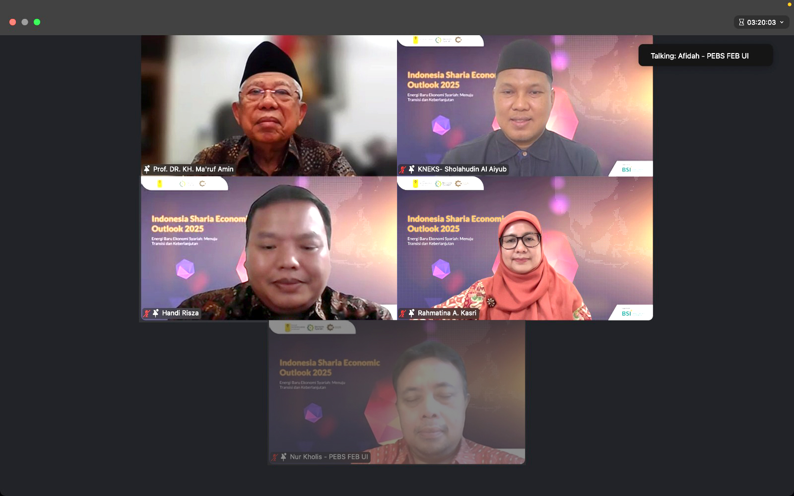 Peluncuran ISEO 2025, Energi Baru Ekonomi Syariah Menuju Transisi dan Keberlanjutan