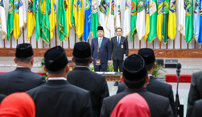 Lantik Sejumlah Pejabat, Plt Sekjen Kemendagri Sampaikan Beberapa Hal Penting Terkait Pengoptimalan Pelayanan Publik