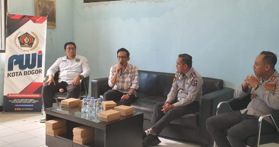 PWI Kota Bogor Luncurkan Program Open MiC, Dishub Jadi Tamu Perdana