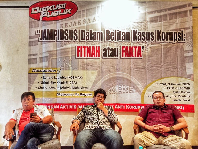 Jampidsus Terbelit Dugaan Korupsi Triliunan Rupiah, Para Aktivis Minta KPK Segera Bertindak