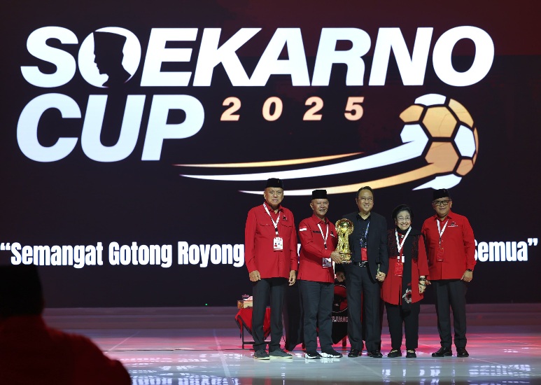 Piala Bergilir Soekarno Cup II Warnai Kemeriahan HUT ke-53 PDIP dan Rakernas