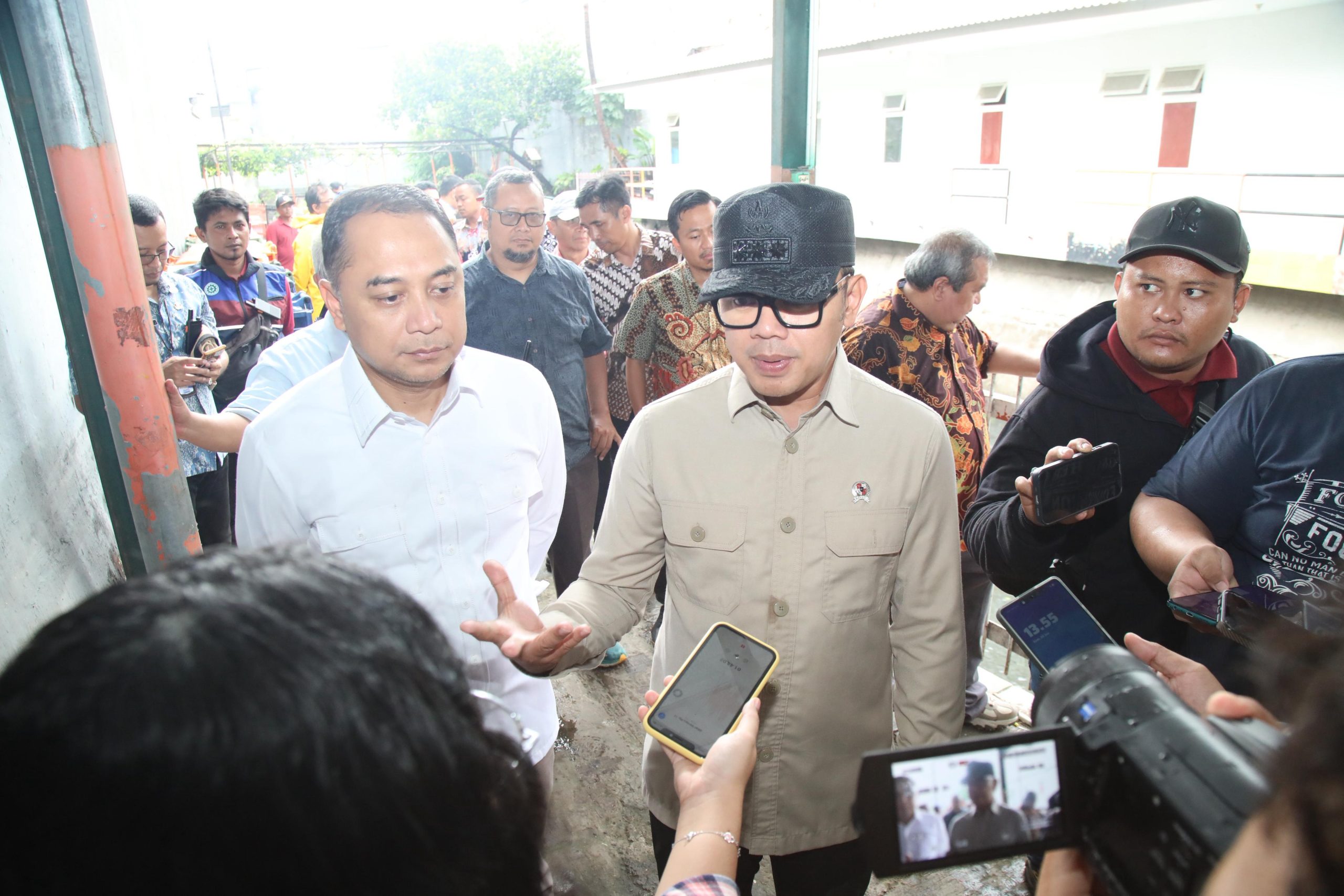Wamendagri Bima: Sistem Pompa Terintegrasi Surabaya Solusi Efektif Hadapi Cuaca Ekstrem