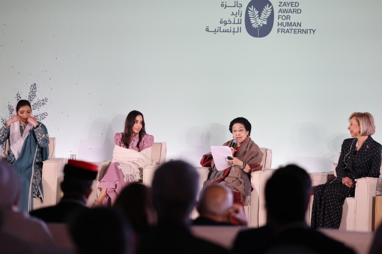 Pancasila dan Trisakti Menggema di UEA, Megawati: 'Satu Untuk Semua, Semua Untuk Satu'