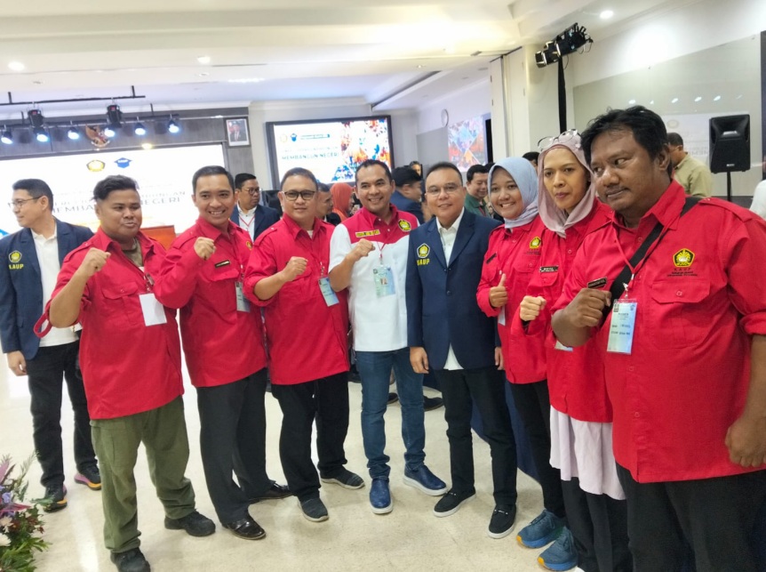 Sufmi Dasco Pimpin Prosesi Pengukuhan Sayuti Abubakar Ketua KAUP Komisariat Fakultas Hukum 2026-2030