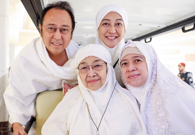 Umrah di Tanah Suci, Megawati Doakan Indonesia Rukun dan Terus Bersatu