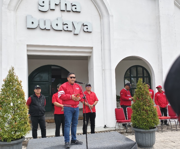 Sekjen PDIP Hasto Bawa Ajaran Pancasona saat Kunjungan ke Yogyakarta
