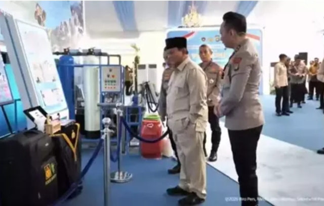Presiden Prabowo Resmikan Ribuan Satuan Pelayanan Gizi Polri
