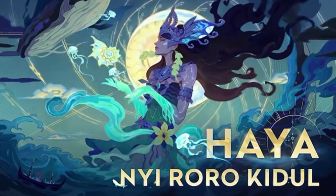 Haya Skin Ratu Laut Selatan Honor of Kings dan Nuansa Lagu Jantung Samudra dari Ghea Indrawari