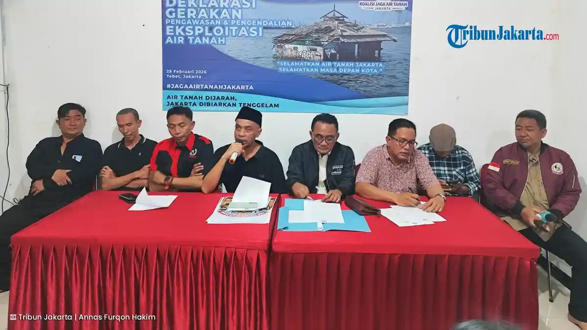 Soroti Penurunan Muka Tanah, Koalisi JATA Deklarasikan Pengawalan Pergub Pembatasan Air Tanah Jakarta
