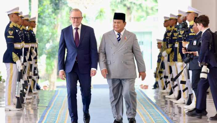 Terima Kunjungan PM Australia, Prabowo Usulkan Mobilitas SDM dan Pendidikan