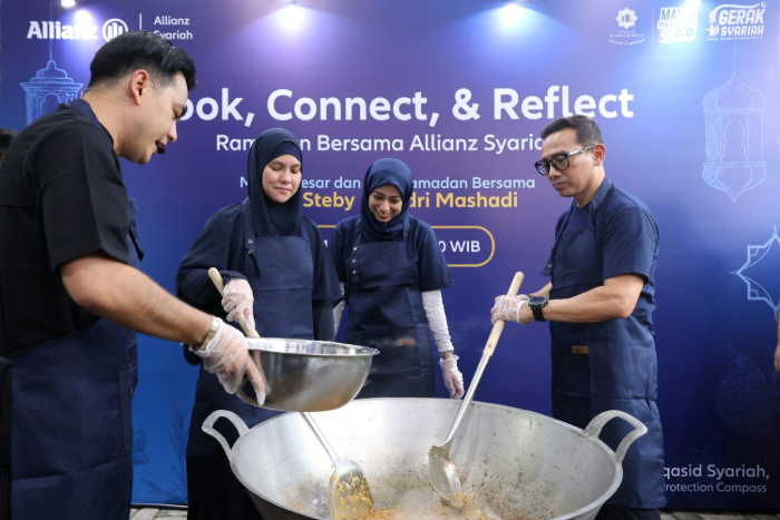 Semarakan Ramadan, Allianz Syariah Gelar “Cook, Connect & Reflect” dan Bagikan Ribuan Porsi Bukber