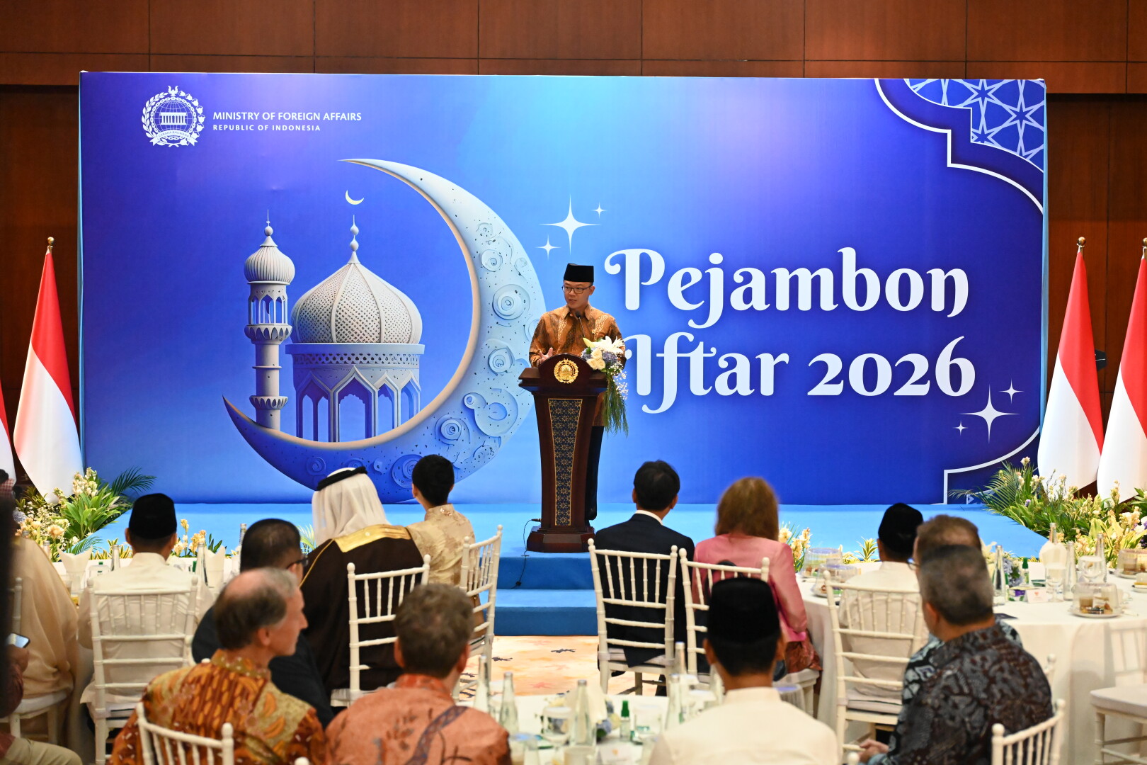 Menlu Sugiono Manfaatkan Pejambon Iftar 2026 Serukan Kebijaksanaan Pemimpin Dunia