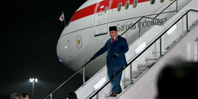 Presiden Prabowo Tiba di Tokyo: Awali Kunjungan Kenegaraan Perdana untuk Perkuat Kemitraan Strategis
